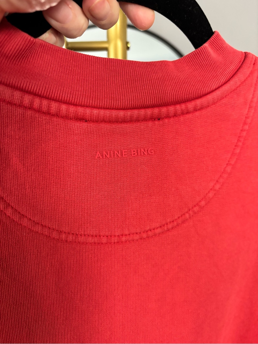 Anine Bing Jaci 'ANINE BING SPORT' Pullover Crewneck Sweatshirt - Picture 8 of 10